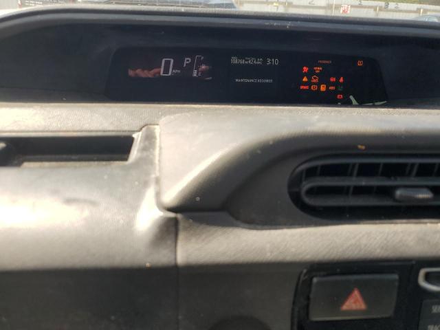 JTDKDTB3XH1594740 - 2017 TOYOTA PRIUS C RED photo 9