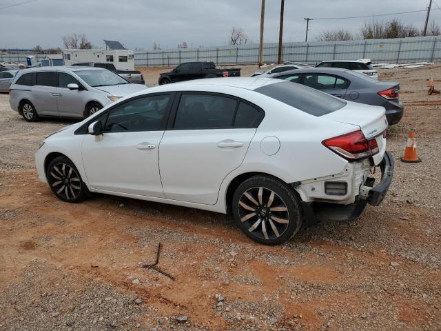 19XFB2F91EE053553 - 2014 HONDA CIVIC EXL WHITE photo 2