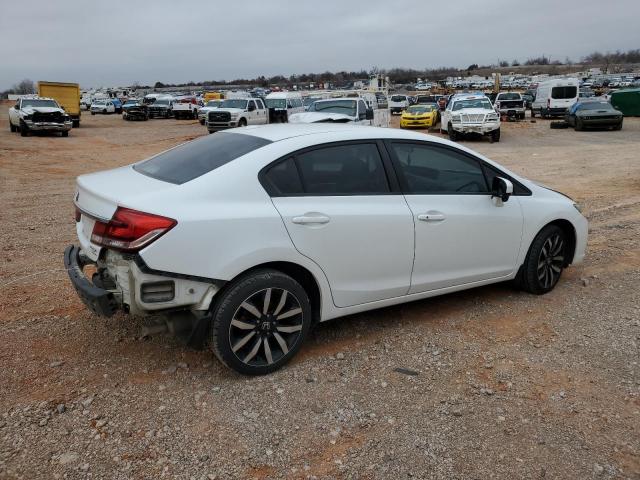 19XFB2F91EE053553 - 2014 HONDA CIVIC EXL თეთრი ფოტო 3