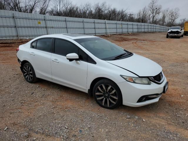 19XFB2F91EE053553 - 2014 HONDA CIVIC EXL WHITE photo 4