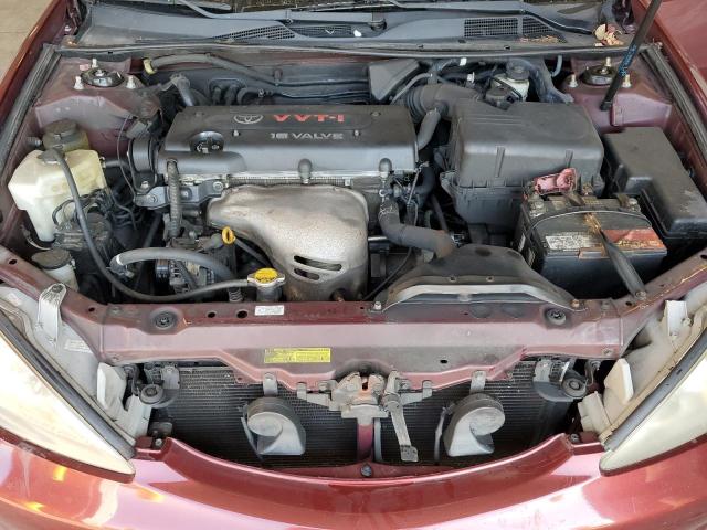 4T1BE30K56U157825 - 2006 TOYOTA CAMRY LE BURGUNDY photo 11