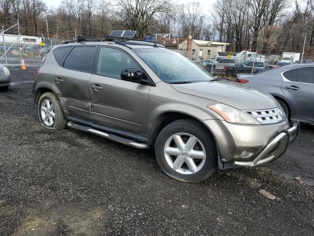 JN8AZ08W34W317166 - 2004 NISSAN MURANO SL GRAY photo 4