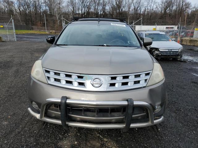 JN8AZ08W34W317166 - 2004 NISSAN MURANO SL GRAY photo 5