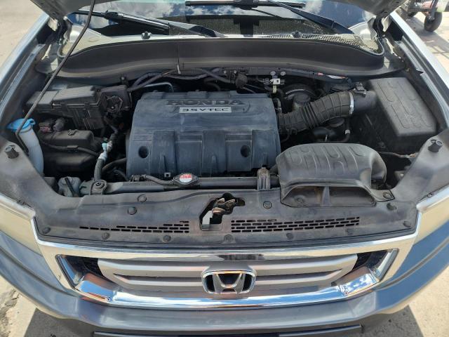 5FPYK16589B103677 - 2009 HONDA RIDGELINE RTL GRAY photo 11