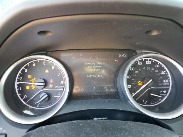 4T1F11BK2MU039498 - 2021 TOYOTA CAMRY XLE BLUE photo 9