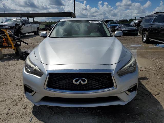 JN1EV7AP9JM591812 - 2018 INFINITI Q50 LUXE 银色 照片 5