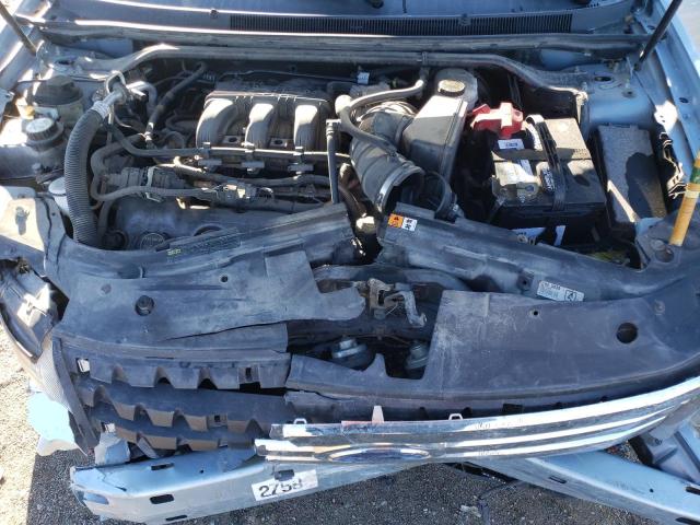 1FAHP24W98G144261 - 2008 FORD TAURUS SEL BLUE photo 11