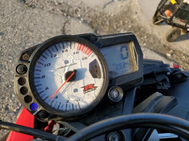 JS1GN7DA672114069 - 2007 SUZUKI GSX-R600 Қызыл фото 7