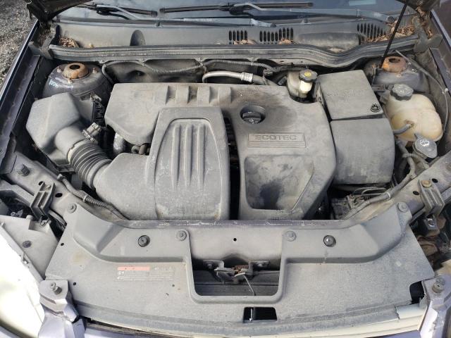 1G1AL55F867651147 - 2006 CHEVROLET COBALT LT GRAY photo 11