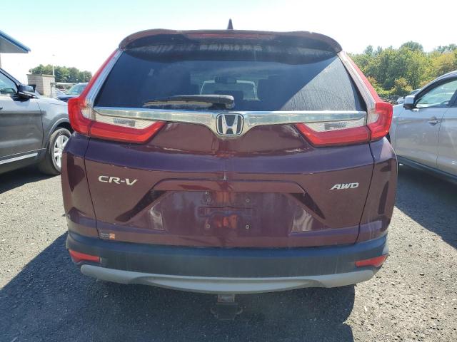 5J6RW2H80HL044211 - 2017 HONDA CR-V EXL MAROON photo 6