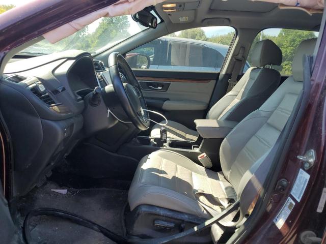 5J6RW2H80HL044211 - 2017 HONDA CR-V EXL MAROON photo 7