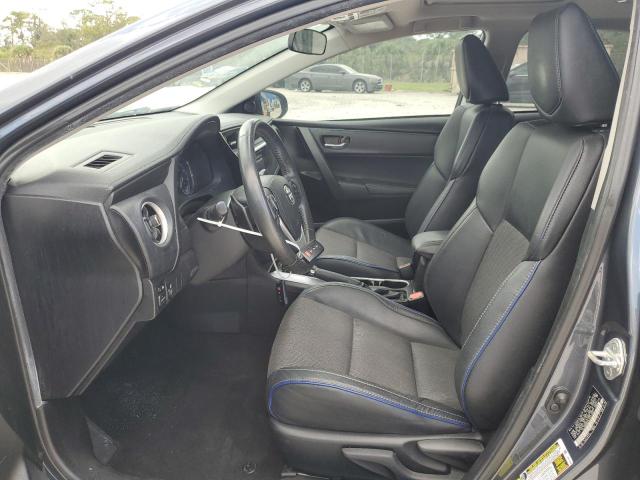 5YFBURHE0JP777500 - 2018 TOYOTA COROLLA L BLUE photo 7