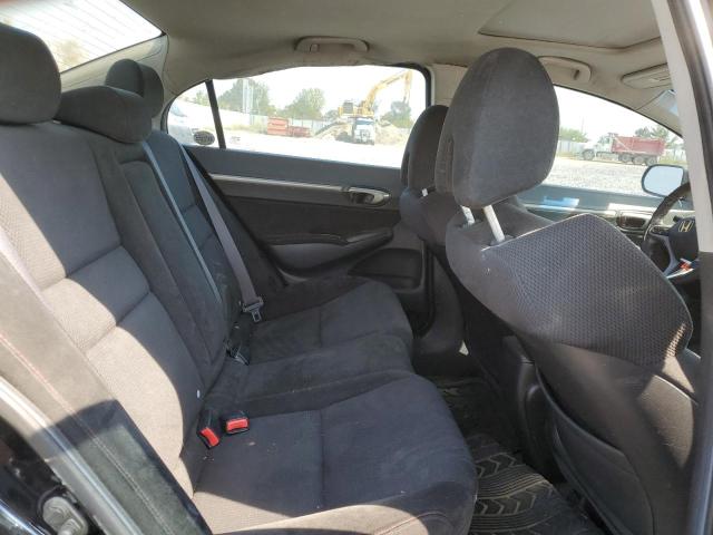 2HGFA55588H706120 - 2008 HONDA CIVIC SI BLACK photo 10