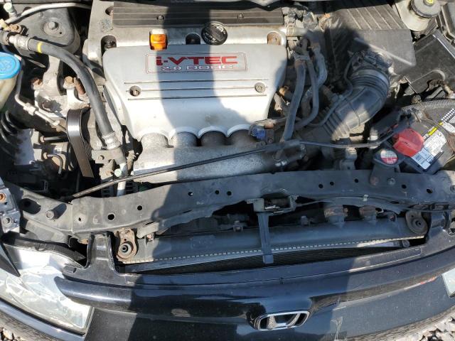 2HGFA55588H706120 - 2008 HONDA CIVIC SI BLACK photo 11