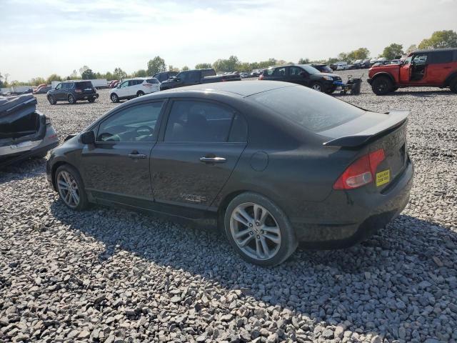 2HGFA55588H706120 - 2008 HONDA CIVIC SI BLACK photo 2