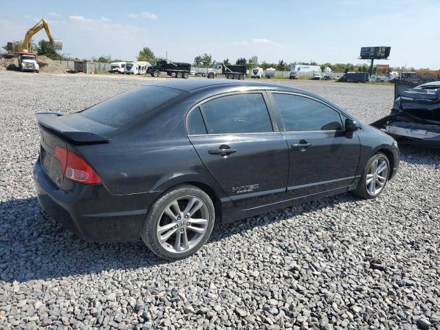 2HGFA55588H706120 - 2008 HONDA CIVIC SI BLACK photo 3