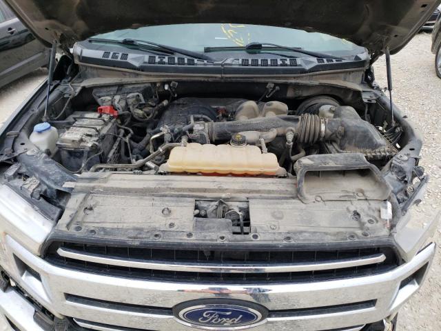 1FTEW1CB8JKC08219 - 2018 FORD F150 SUPERCREW GRAY photo 11