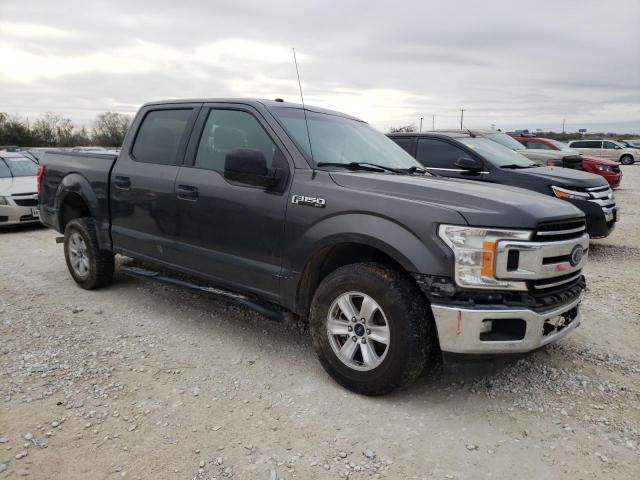 1FTEW1CB8JKC08219 - 2018 FORD F150 SUPERCREW GRAY photo 4