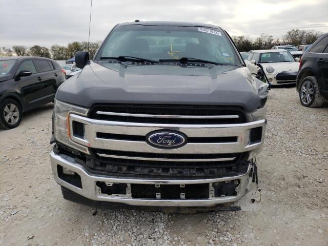 1FTEW1CB8JKC08219 - 2018 FORD F150 SUPERCREW GRAY photo 5