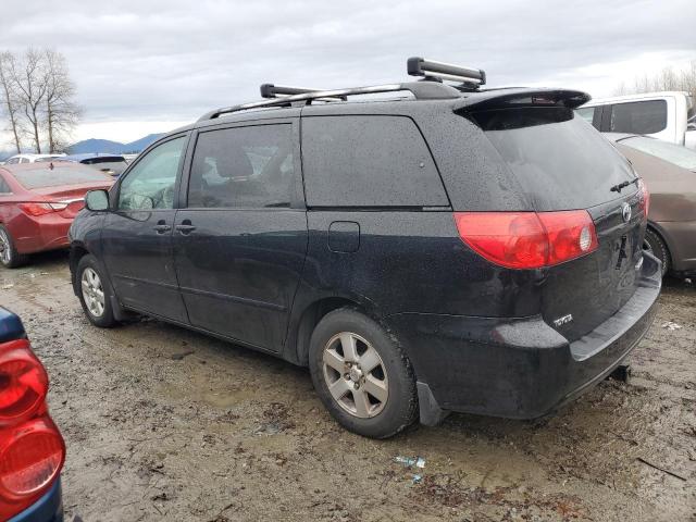 5TDZK23C29S230006 - 2009 TOYOTA SIENNA CE BLACK photo 2