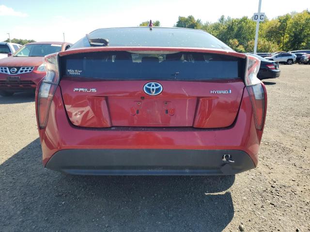 JTDKBRFU0G3513291 - 2016 TOYOTA PRIUS 红色 照片 6