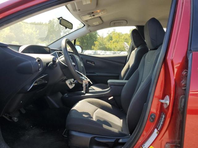 JTDKBRFU0G3513291 - 2016 TOYOTA PRIUS 红色 照片 7