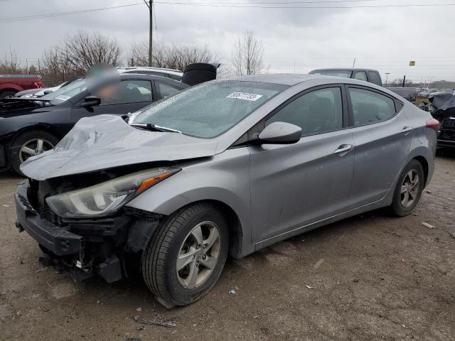 KMHDH4AE7EU189527 - 2014 HYUNDAI ELANTRA SE GRAY photo 1