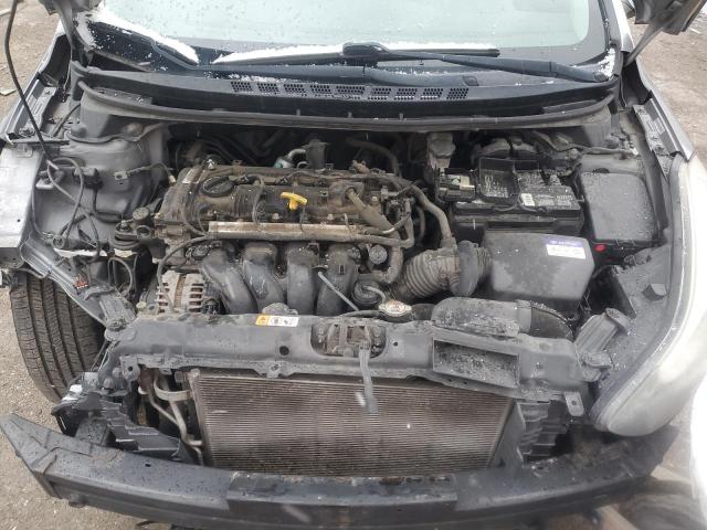 KMHDH4AE7EU189527 - 2014 HYUNDAI ELANTRA SE GRAY photo 11