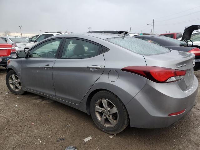 KMHDH4AE7EU189527 - 2014 HYUNDAI ELANTRA SE GRAY photo 2