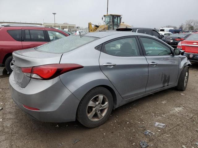 KMHDH4AE7EU189527 - 2014 HYUNDAI ELANTRA SE GRAY photo 3