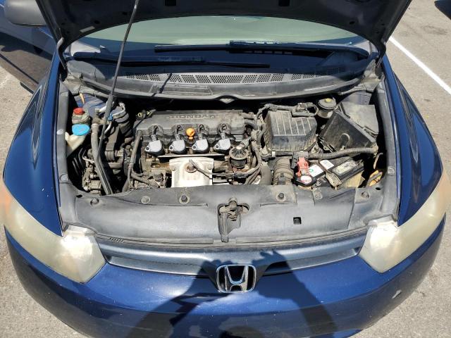 2HGFG12616H533722 - 2006 HONDA CIVIC LX ლურჯი ფოტო 11