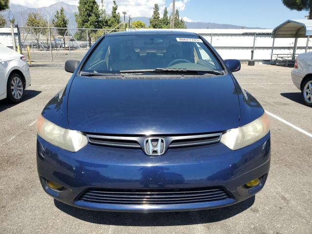 2HGFG12616H533722 - 2006 HONDA CIVIC LX ლურჯი ფოტო 5