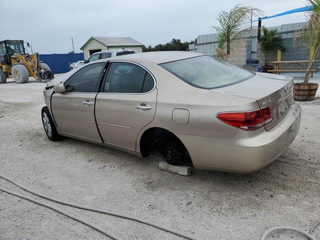 JTHBA30G655107731 - 2005 LEXUS ES 330 GOLD photo 2