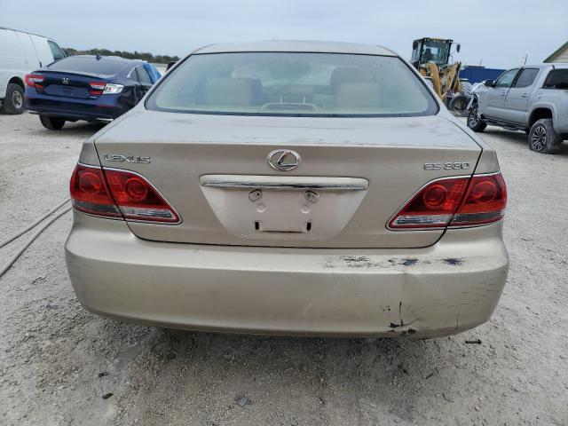 JTHBA30G655107731 - 2005 LEXUS ES 330 GOLD photo 6