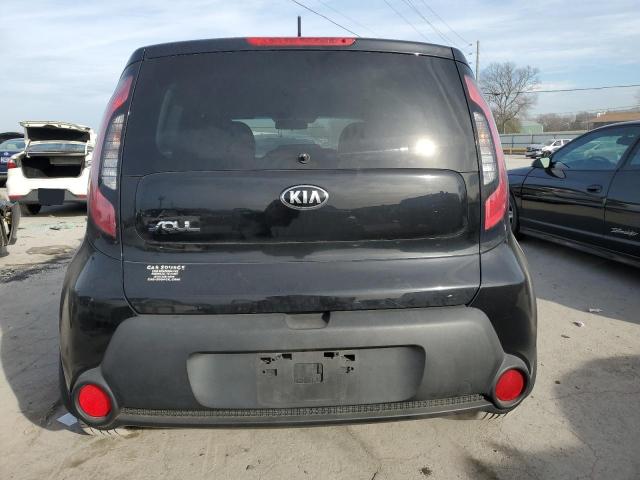 KNDJN2A2XG7276835 - 2016 KIA SOUL BLACK photo 6