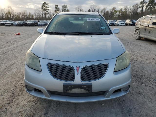 5Y2SL63865Z464871 - 2005 PONTIAC VIBE SILVER photo 5