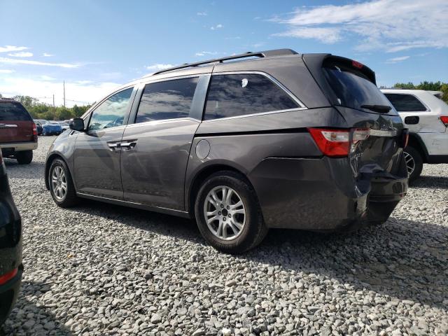 5FNRL5H67CB012463 - 2012 HONDA ODYSSEY EXL GRAY photo 2