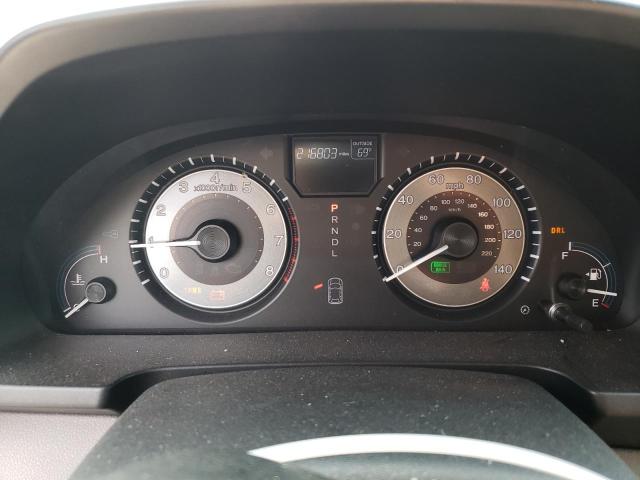 5FNRL5H67CB012463 - 2012 HONDA ODYSSEY EXL GRAY photo 9