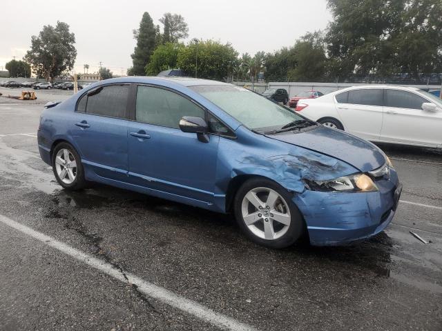 1HGFA16828L064188 - 2008 HONDA CIVIC EX BLUE photo 4