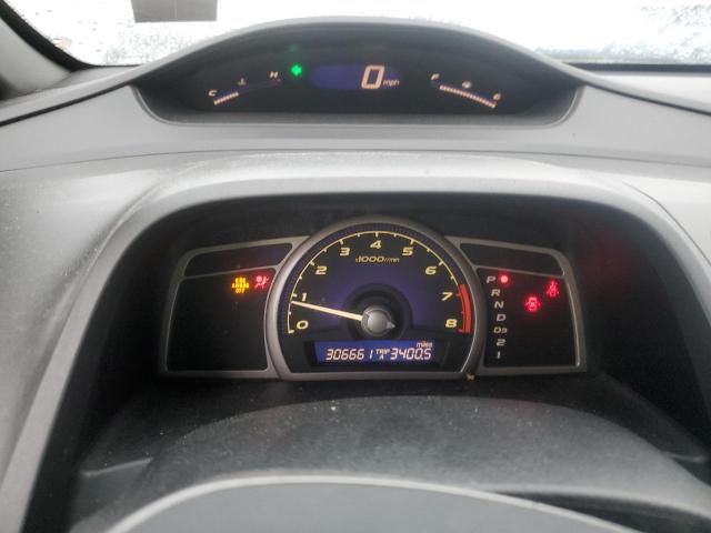 1HGFA16828L064188 - 2008 HONDA CIVIC EX BLUE photo 9