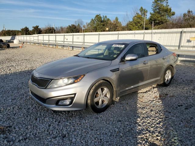 KNAGM4A76E5464732 - 2014 KIA OPTIMA LX GRAY photo 1