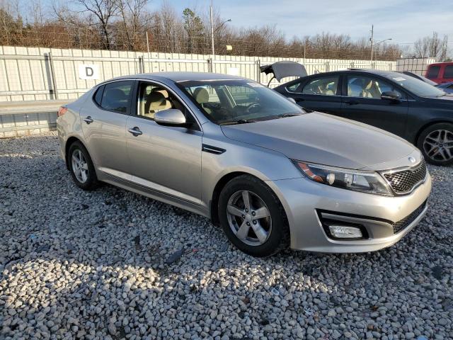 KNAGM4A76E5464732 - 2014 KIA OPTIMA LX GRAY photo 4