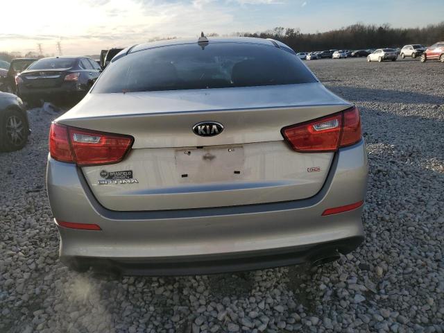 KNAGM4A76E5464732 - 2014 KIA OPTIMA LX GRAY photo 6