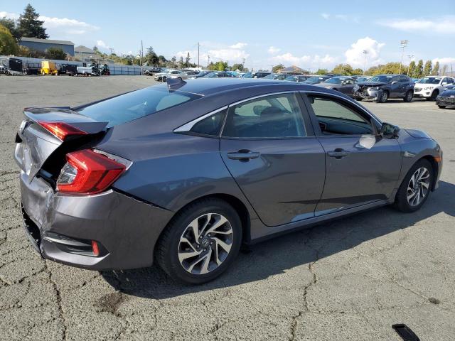 2HGFC2F74JH532657 - 2018 HONDA CIVIC EX Gris foto 3