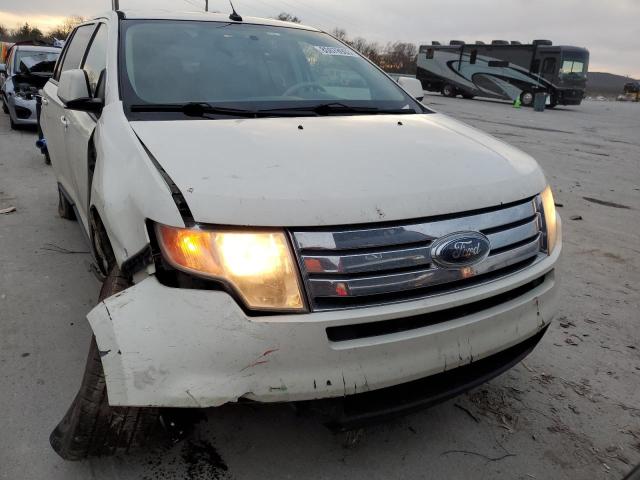 2FMDK38CX8BA33167 - 2008 FORD EDGE SEL WHITE photo 5