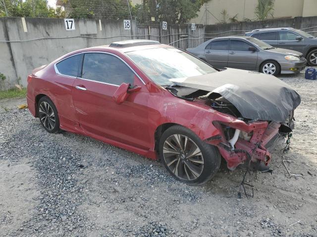 1HGCT1B84DA000386 - 2013 HONDA ACCORD EXL RED photo 4