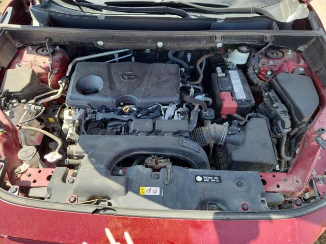2T3Y1RFVXKC022658 - 2019 TOYOTA RAV4 LIMITED წითელი ფოტო 12