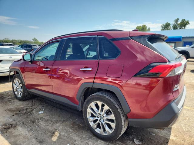 2T3Y1RFVXKC022658 - 2019 TOYOTA RAV4 LIMITED წითელი ფოტო 2