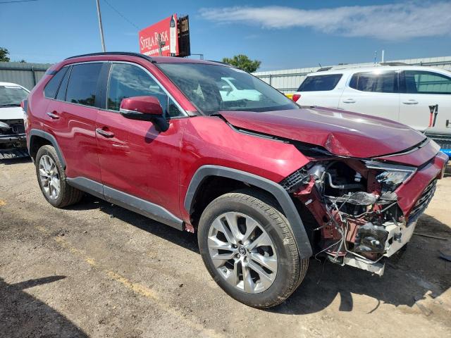 2T3Y1RFVXKC022658 - 2019 TOYOTA RAV4 LIMITED წითელი ფოტო 4