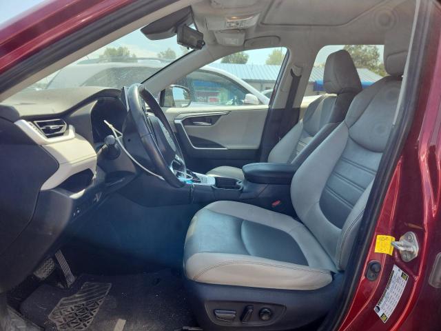 2T3Y1RFVXKC022658 - 2019 TOYOTA RAV4 LIMITED წითელი ფოტო 7